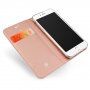 Dux Ducis flip cover tok állvánnyal iPhone 7 / 8 - arany-rózsaszín