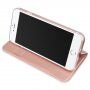 Dux Ducis flip cover tok állvánnyal iPhone 7 / 8 - arany-rózsaszín