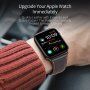 DUX DUCIS bőr szíj - Apple Watch Ultra 49mm / 46mm / 45mm / 44mm / 42mm - kávés barna