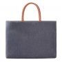 Elegáns kézitáska MacBook 13"-15" - sötétszürke