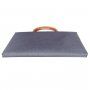 Elegáns kézitáska MacBook 13"-15" - sötétszürke
