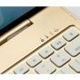 Borító háttérvilágítású billentyűzettel és Apple Pencil tartóval - iPad Pro 12,9" (2018) - arany-rózsaszín