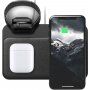 Nomad Base Station vezeték nélküli töltő Apple Watch / iPhone / AirPods - fekete