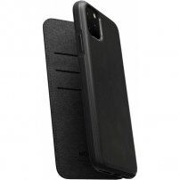 Nomad Folio bőr flip cover tok iPhone 11 Pro Max - fekete