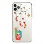 Tok puha műanyagból - karácsonyi ajándékok - iPhone 11 Pro - transzparens