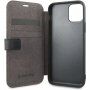 Mercedes Quilted Perf flip cover tok iPhone 11 Pro - fekete