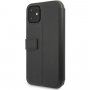 Mercedes Quilted Perf flip cover tok iPhone 11 - fekete