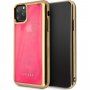 Guess sötétben világító mozgó tok iPhone 11 Pro Max - rózsaszín