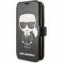 Karl Lagerfeld Ikonik flip cover tok iPhone 11 - fekete
