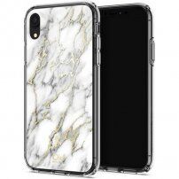 Spigen & Ciel by CYRILLtok a Cecile kollekcióból iPhone XR - szürke márvány