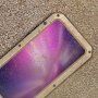 silikonu a tvrzeného skla pro iPhone 11 Pro - zlaté