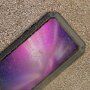 silikonu a tvrzeného skla pro iPhone 11 Pro Max - černé