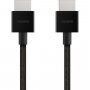 BELKIN Ultra HD nagysebességű fonott kábel HDMI 2.1 / HDMI 2.1 - MacBook - 2 m - fekete