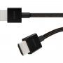 BELKIN Ultra HD nagysebességű fonott kábel HDMI 2.1 / HDMI 2.1 - MacBook - 2 m - fekete