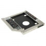Cserélhető keret 2,5" HDD SATA diszk 9,5mm hátsó tokkal - MacBook Pro