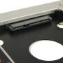 Cserélhető keret 2,5" HDD SATA diszk 9,5mm hátsó tokkal - MacBook Pro