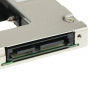 Cserélhető keret 2,5" HDD SATA diszk 9,5mm hátsó tokkal - MacBook Pro