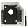 Cserélhető keret 2,5" HDD SATA diszk 9,5mm hátsó tokkal - MacBook Pro