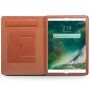 QIALINO bőr borító állvánnyal - iPad Air 3 (2019) / Pro 10,5" - barna