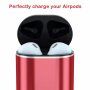 Power bank / külső akkumulátor 5200 mAh vezeték nélküli töltővel Apple Watch / AirPods - piros