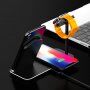 Vezeték nélküli alumínium töltő állomás iPhone / Apple Watch / AirPods - fekete