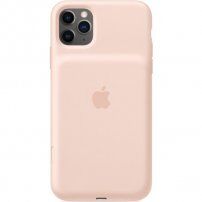 Eredeti Apple hátsó tok akkumulátorral iPhone 11 Pro Max - homokos rózsaszín