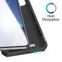 Dux Ducis flip cover tok kártyatartóval - iPhone XR - fekete