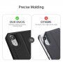 Dux Ducis flip cover tok kártyatartóval - iPhone XR - fekete