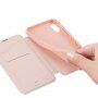 Dux Ducis flip cover tok kártyatartóval - iPhone XR - rózsaszín