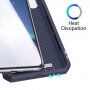 Dux Ducis flip cover tok kártyatartóval - iPhone XR - kék
