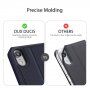 Dux Ducis flip cover tok kártyatartóval - iPhone XR - kék