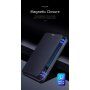 Dux Ducis flip cover tok kártyatartóval - iPhone XR - kék