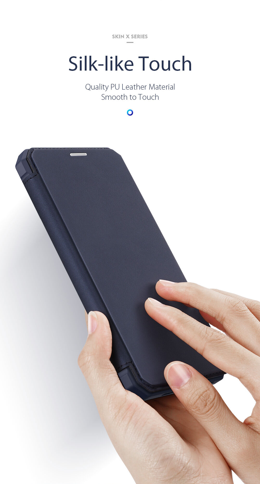Dux Ducis flip cover tok kártyatartóval - iPhone XR - rózsaszín