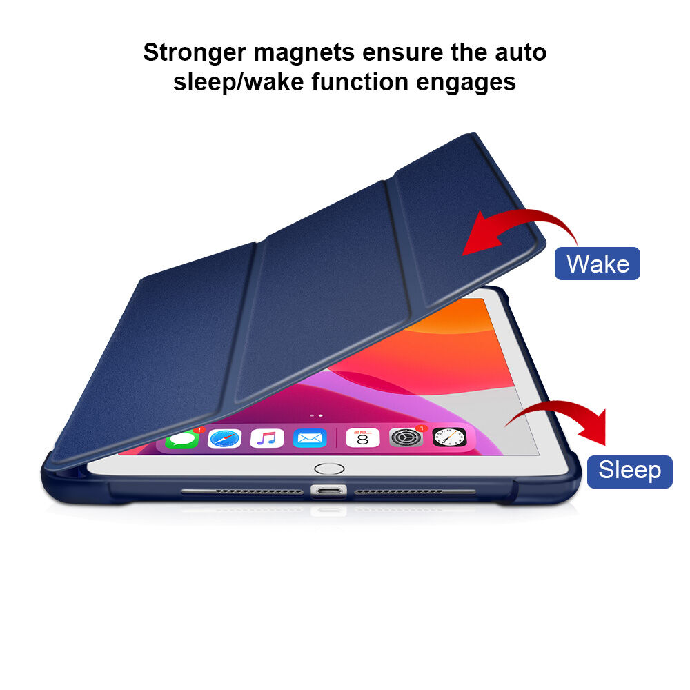 Flip borító alvás funkcióval és Apple Pencil tárolóval - iPad 10,2