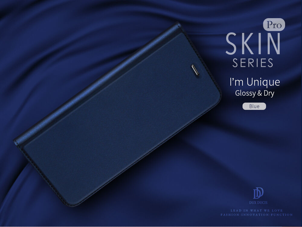 Dux Ducis flip cover tok állvánnyal iPhone 7 Plus / 8 Plus - sötétkék