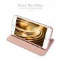 Dux Ducis flip cover tok állvánnyal iPhone 7 Plus / 8 Plus - arany