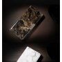 Flip cover tok márvány mintával iPhone 7 / 8 - szürke