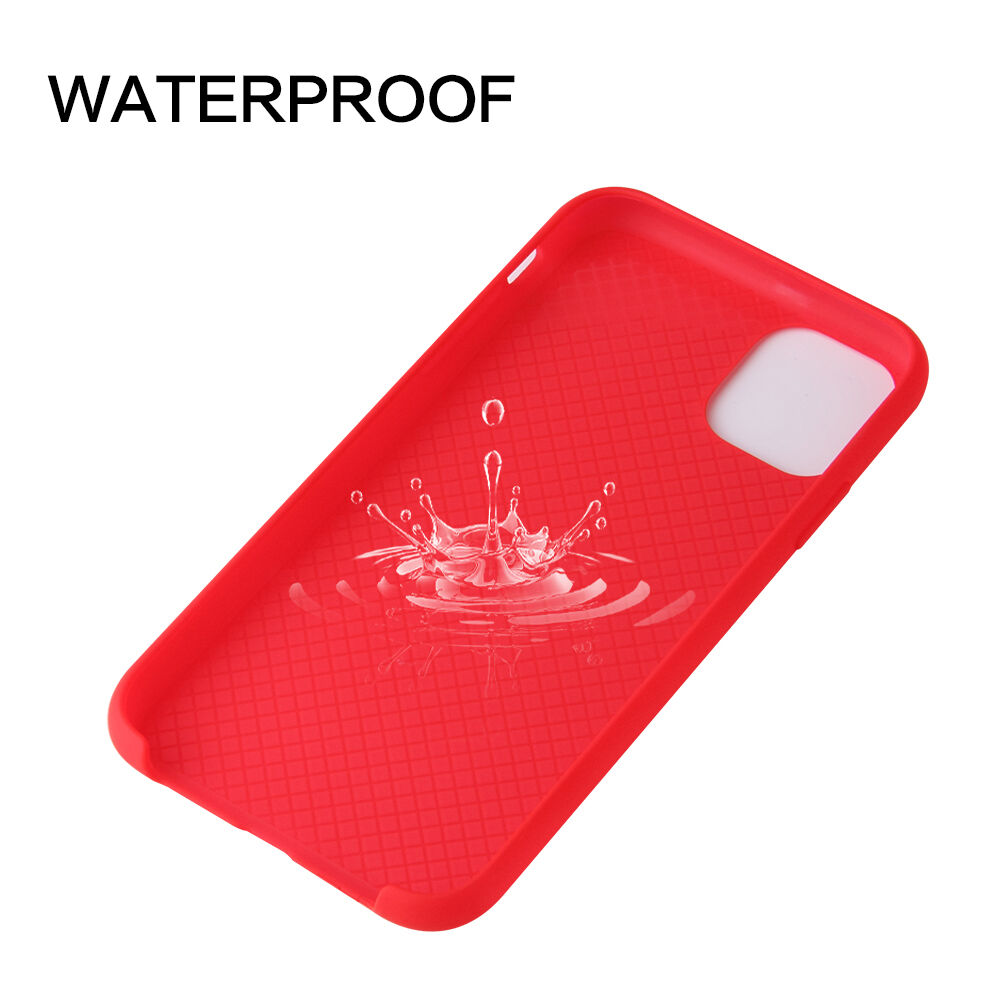 Howmark puha gumírozott tok iPhone 11 Pro Max - piros