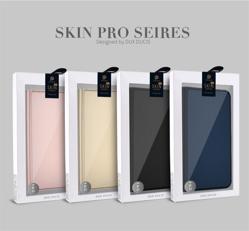 Dux Ducis flip cover tok állvánnyal iPhone 11 Pro - arany Dux Ducis flip cover tok állvánnyal iPhone 11 Pro - arany