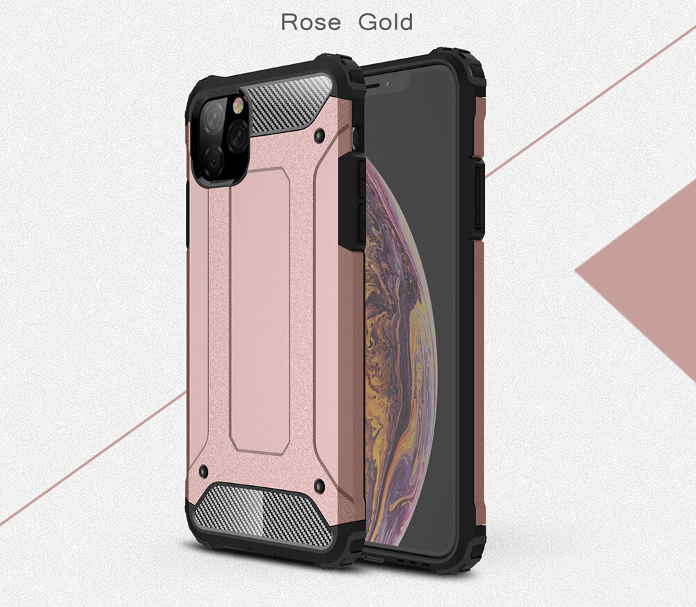 Rendkívül tartós Armor tok iPhone 11 Pro Max - tengerész kék