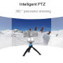 PULUZ Állvány / tripod 360° forgófejjel iPhone készülékre - kék