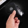 Műanyag tok iPhone 6 Plus / 6S készülékre 360° védelemmel - elülső és hátsó részt is védi - fekete