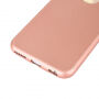 Műanyag tok iPhone 6 / 6S készülékre 360° védelemmel - elülső és hátsó részt is védi - rózsaszín-arany (Rose Gold)