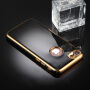 Tok iPhone 8 / 7 készülékre 360° védelemmel és fényes élekkel - elülső és hátsó részt is védi - fekete