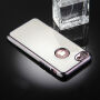 Tok iPhone 8 / 7 készülékre 360° védelemmel és fényes élekkel - elülső és hátsó részt is védi - szürke