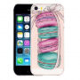 Védőtok művészi kivitelezés iPhone 5 / 5S / SE (2016) - macaronok