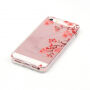 Védőtok művészi kivitelezés iPhone 5 / 5S / SE (2016) - sakura virágok