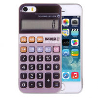 Tok iPhone 5 / 5S / SE (2016) készülékre számológép motívummal - szürke