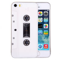 Tok iPhone 5 / 5S / SE (2016) készülékre audió kazetta motívummal