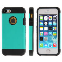 Szuper ellenálló "Armor" tok iPhone 5 / 5S / SE (2016) készülékre - zöld